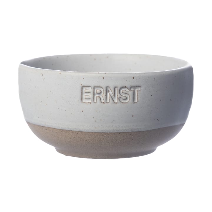 Miska Ernst - Biało-naturalne dno, Ø8 cm - ERNST