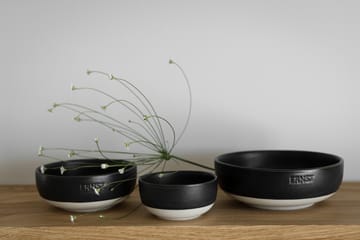 Miska Ernst - Matowa czerń-naturalny dno, Ø11 cm - ERNST