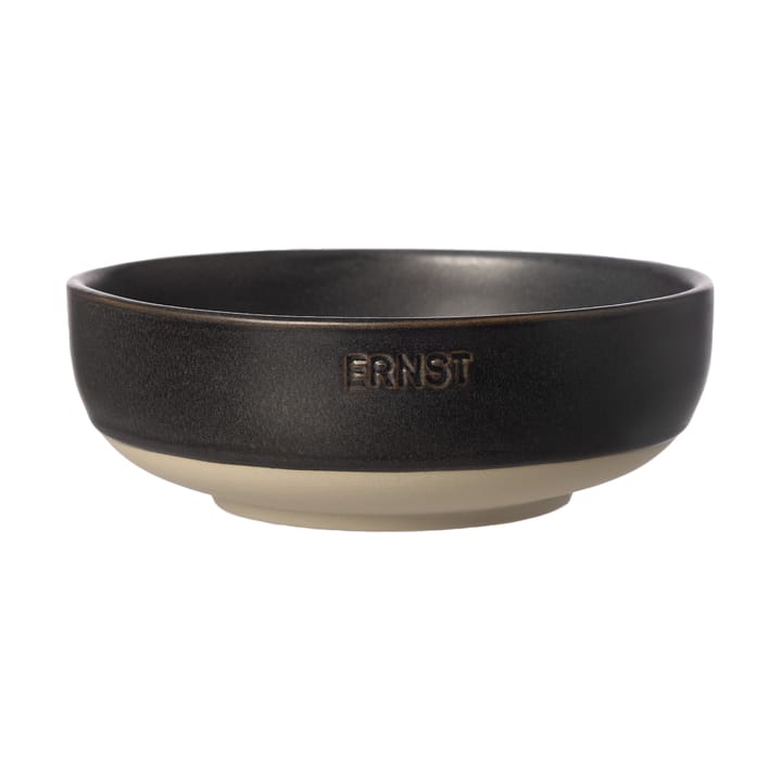 Miska Ernst - Matowa czerń-naturalny dno, Ø14 cm - ERNST