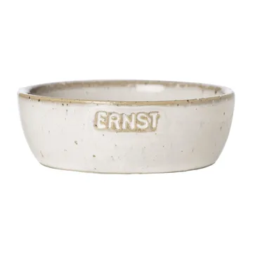 Miska Ernst z logo, naturalna biel - Ø9 cm z logo - ERNST