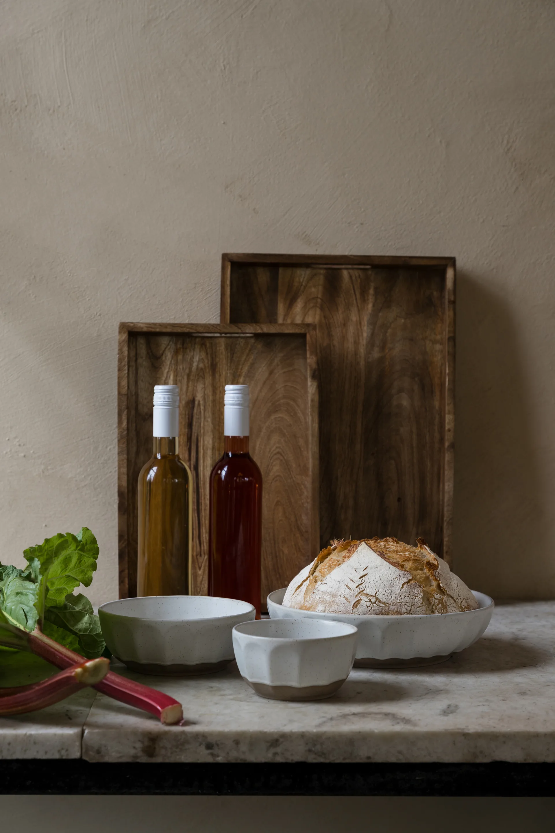 Miska kamionkowa Ernst, Biała - natural, Ø20 cm ERNST