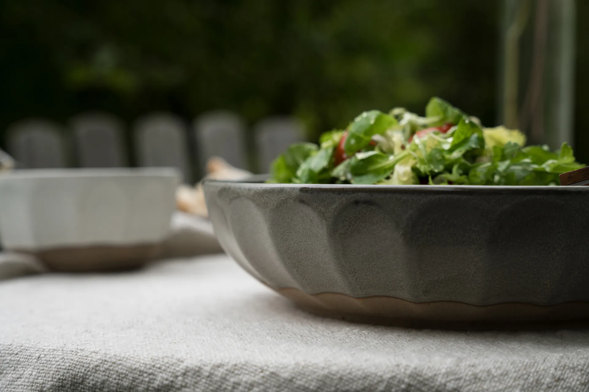 Miska kamionkowa Ernst, Szara-natural, Ø24 cm ERNST