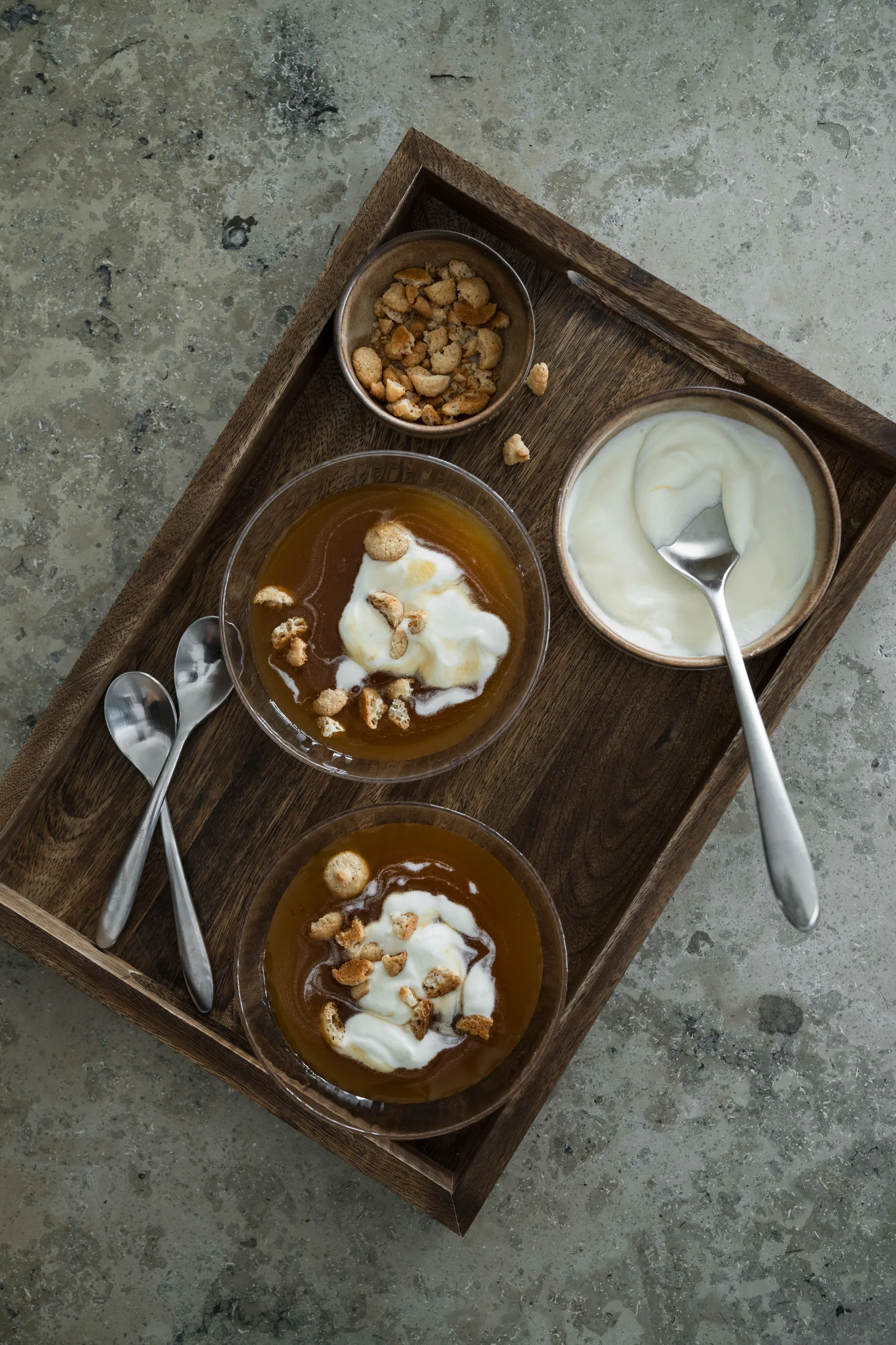 Miska szklana ryflowana Ernst Ø13 cm, Przezroczysty ERNST