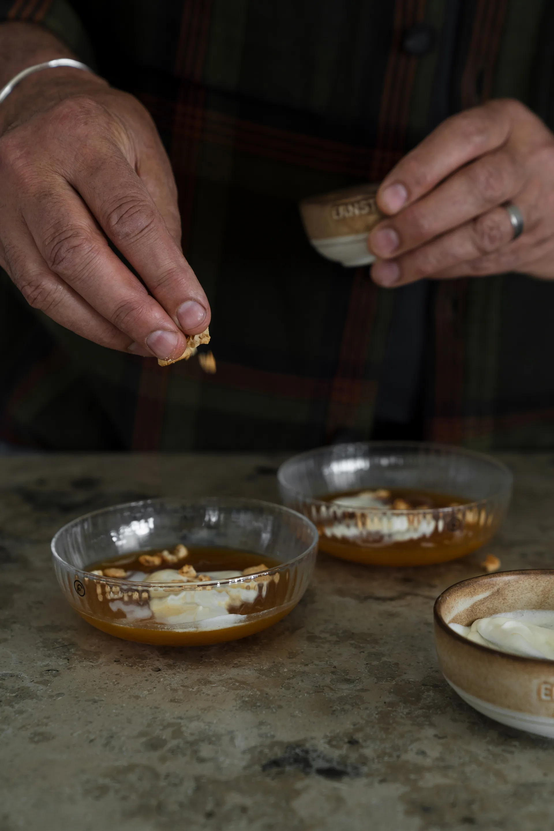 Miska szklana ryflowana Ernst Ø13 cm, Przezroczysty ERNST