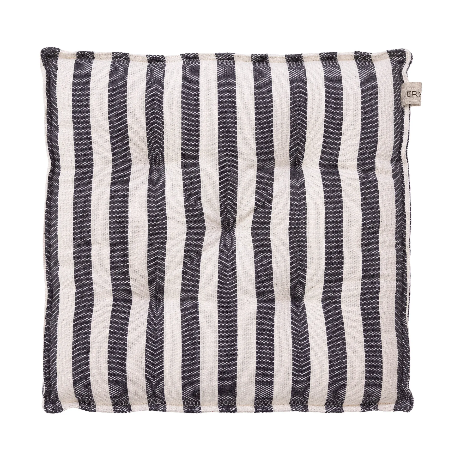 Poduszka do siedzenia Ernst 40x40 cm, Naturalna biel-ciemnoszara ERNST
