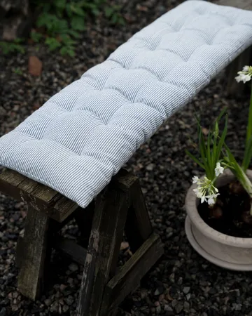 Poduszka na schody Ernst 30x100 cm - Niebiesko-biała - ERNST