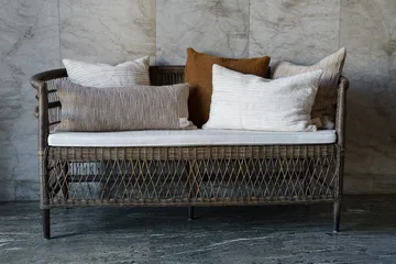 Poszewka na poduszkę Ernst z fakturą - Natural, 40x60 cm - ERNST