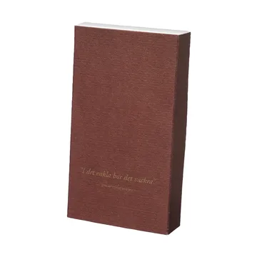 Pudełko zapałek Ernst - Ciemnoczerwone - ERNST