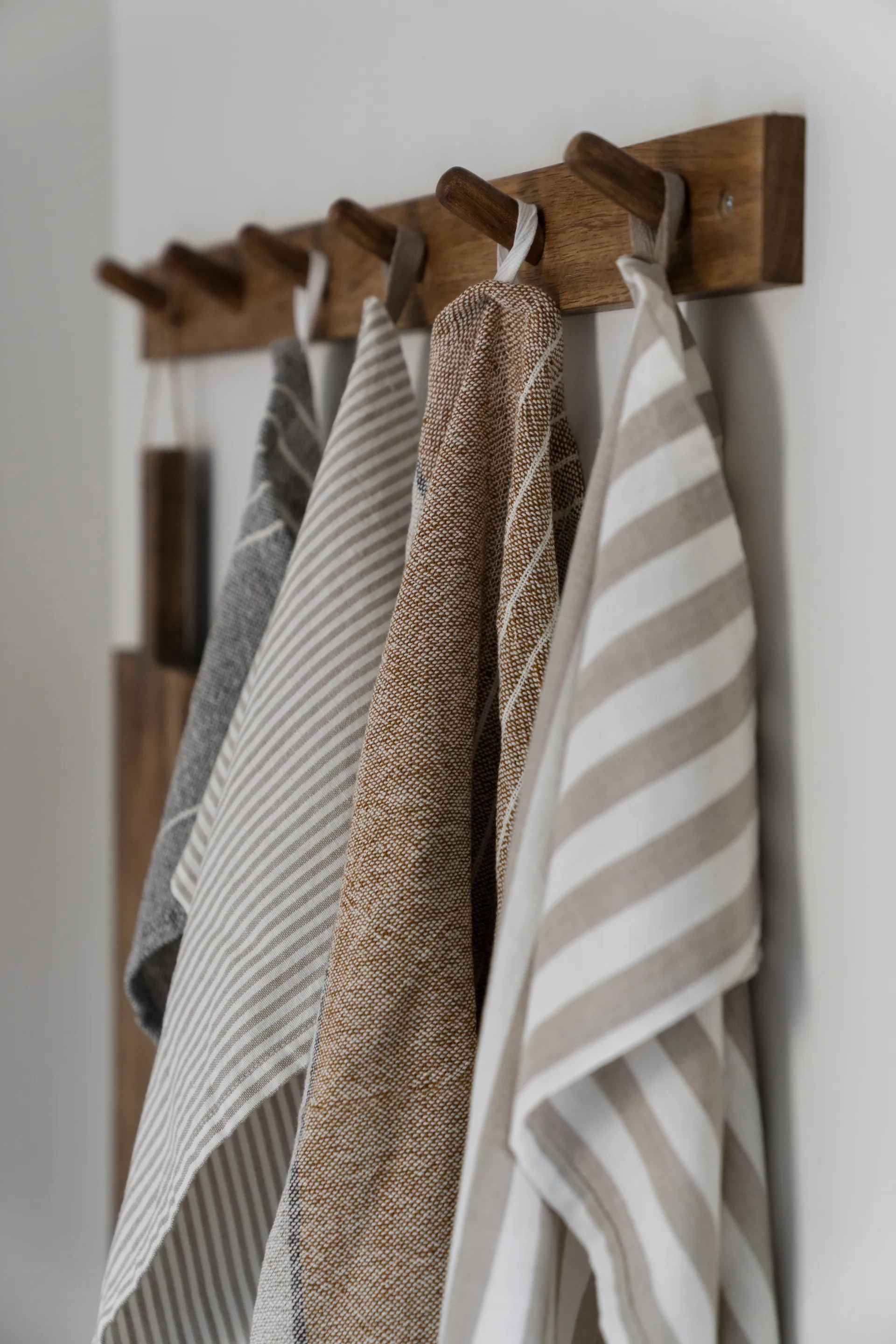 Ręcznik kuchenny półlniany Ernst 47x70 cm, Szaro-naturalny ERNST