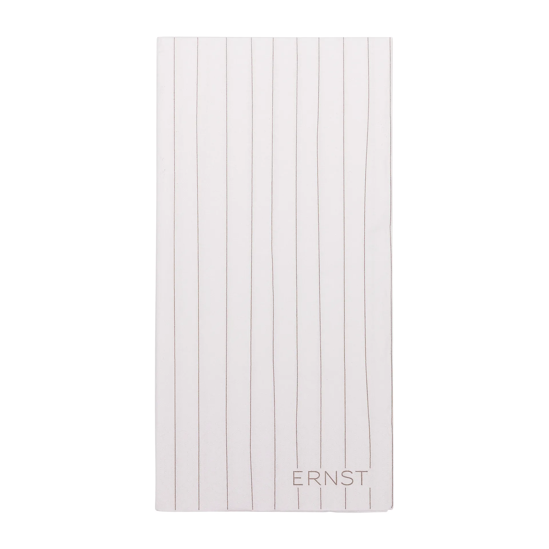 Serwetki w paski Ernst 10x20 cm, 20 szt, Biało-szary ERNST