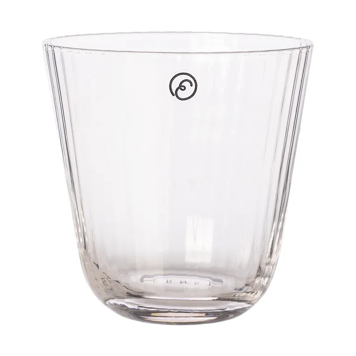 Szklanka do napojów ryflowana Ernst - 250 ml - ERNST