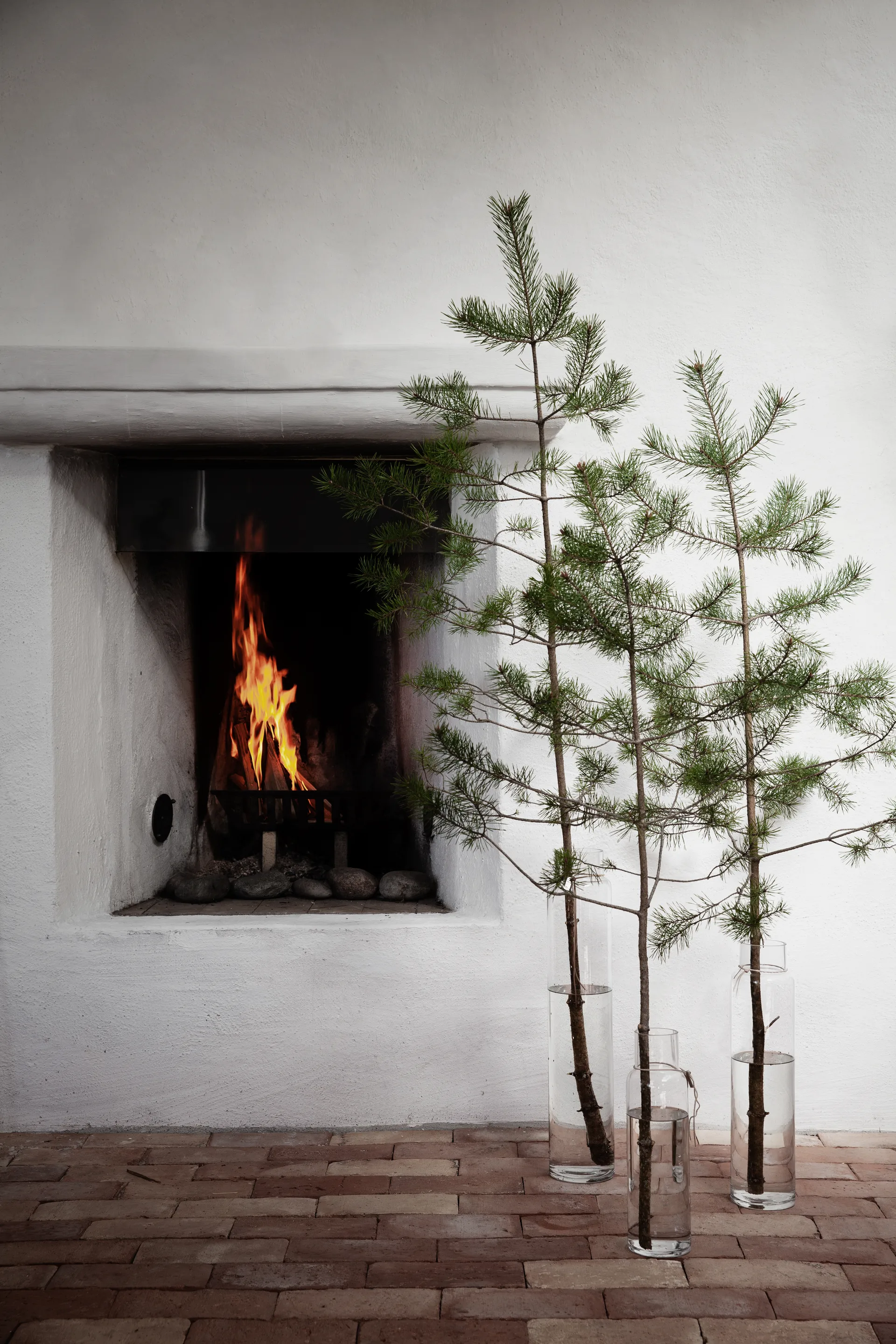 Szklany wazon Ernst, Średni, 45 cm ERNST