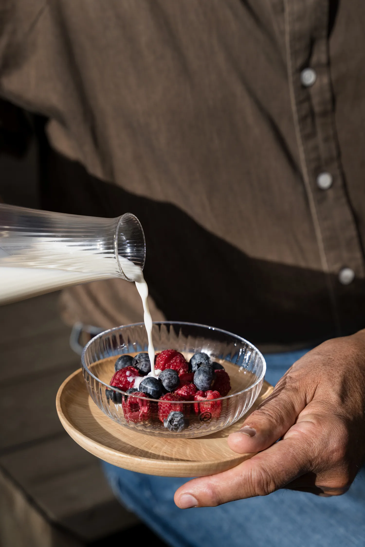 Tacka drewniana Ernst, Drzewo kauczukowe, Ø16,5 cm ERNST