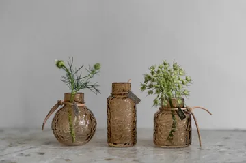 Wazon Ernst w zestawie prezentowym, 3 części - Bursztyn - ERNST