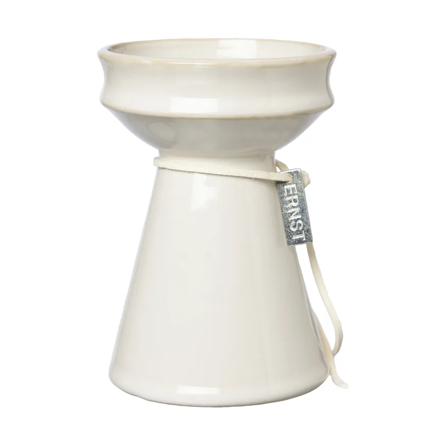 Wazon hiacynt Ernst 12 cm, Naturalna biel ERNST
