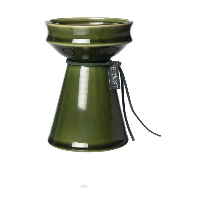 Wazon na hiacynt Ernst 12 cm - Ciemnozielony - ERNST