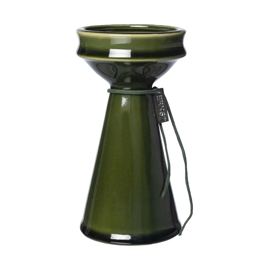 Wazon na hiacynt Ernst 16 cm, Ciemnozielony ERNST