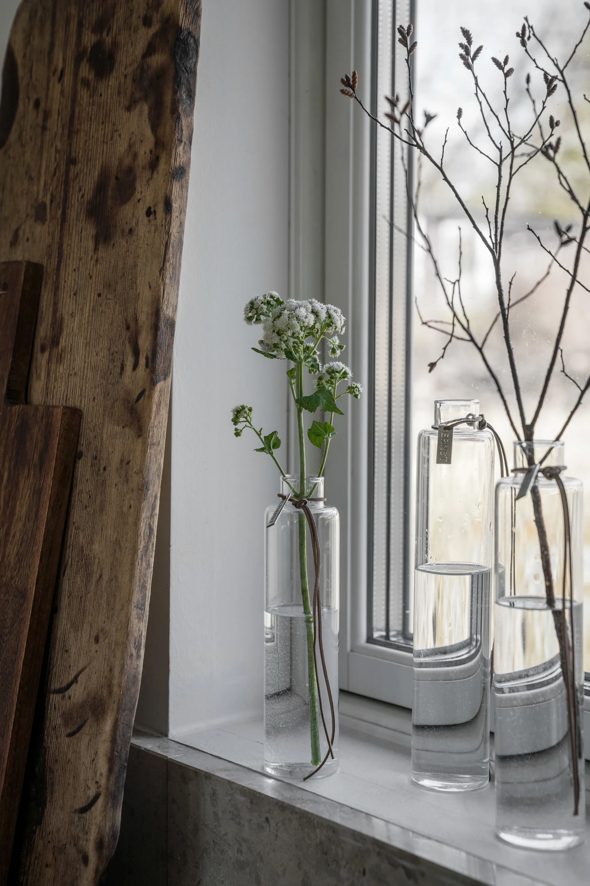 Wazon szklany Ernst Ø5 cm, W 23 cm ERNST