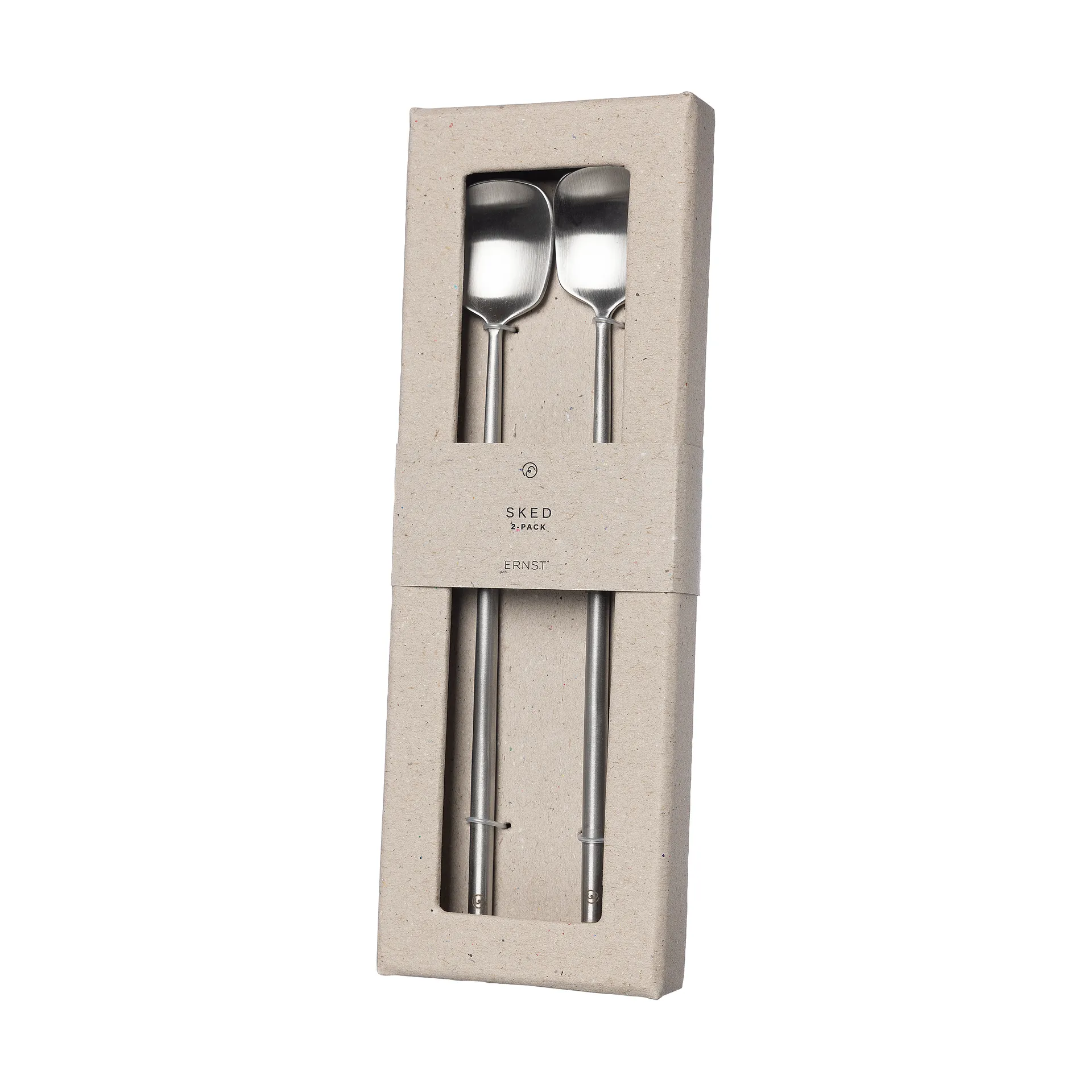 Łyżka do longdrinków Ernst, zestaw 2 sztuki, Stal nierdzewna ERNST