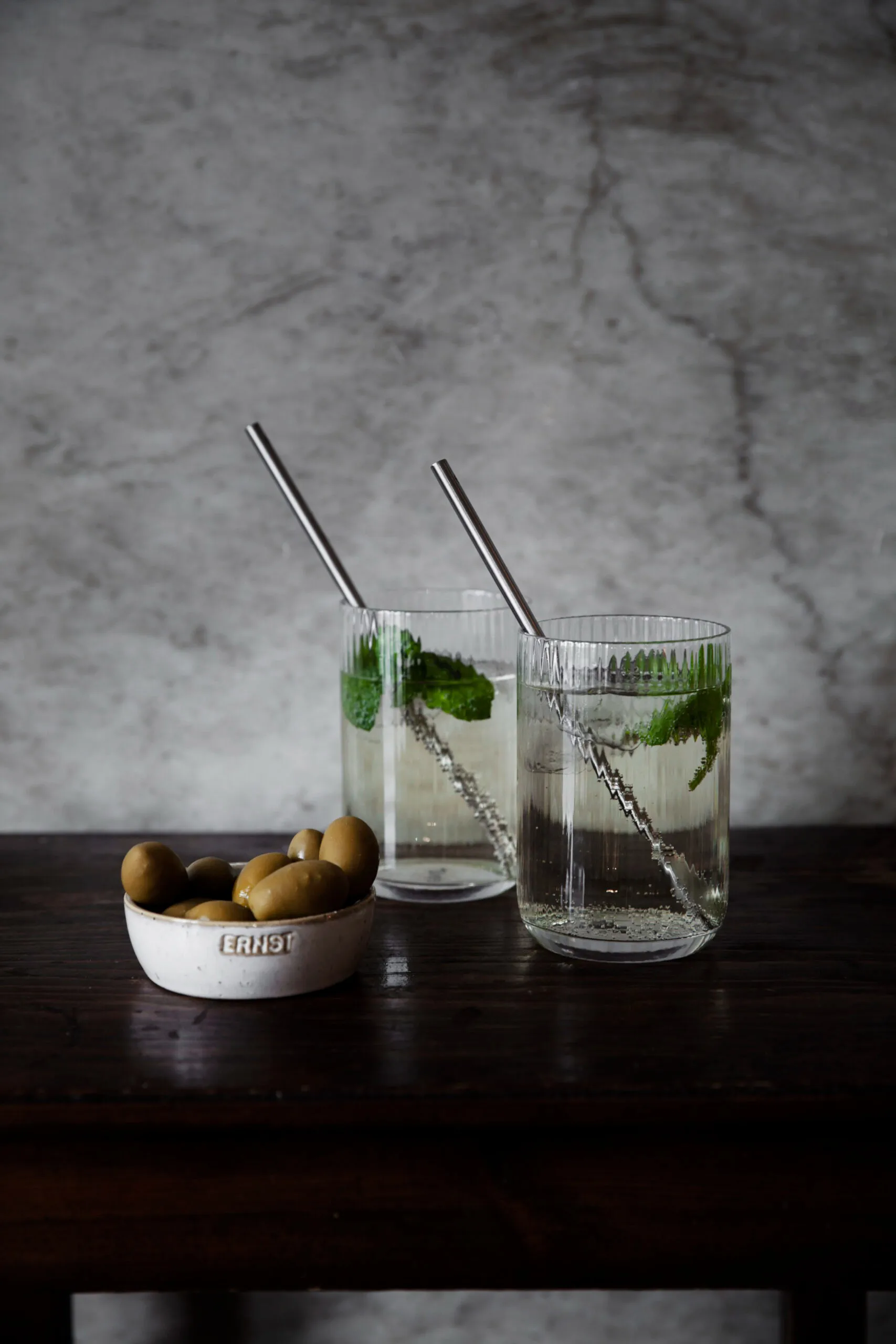 Łyżka do longdrinków Ernst, zestaw 2 sztuki, Stal nierdzewna ERNST