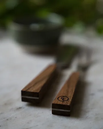 Zestaw sztućców do sera Ernst, 2 szt. - Akacja - ERNST