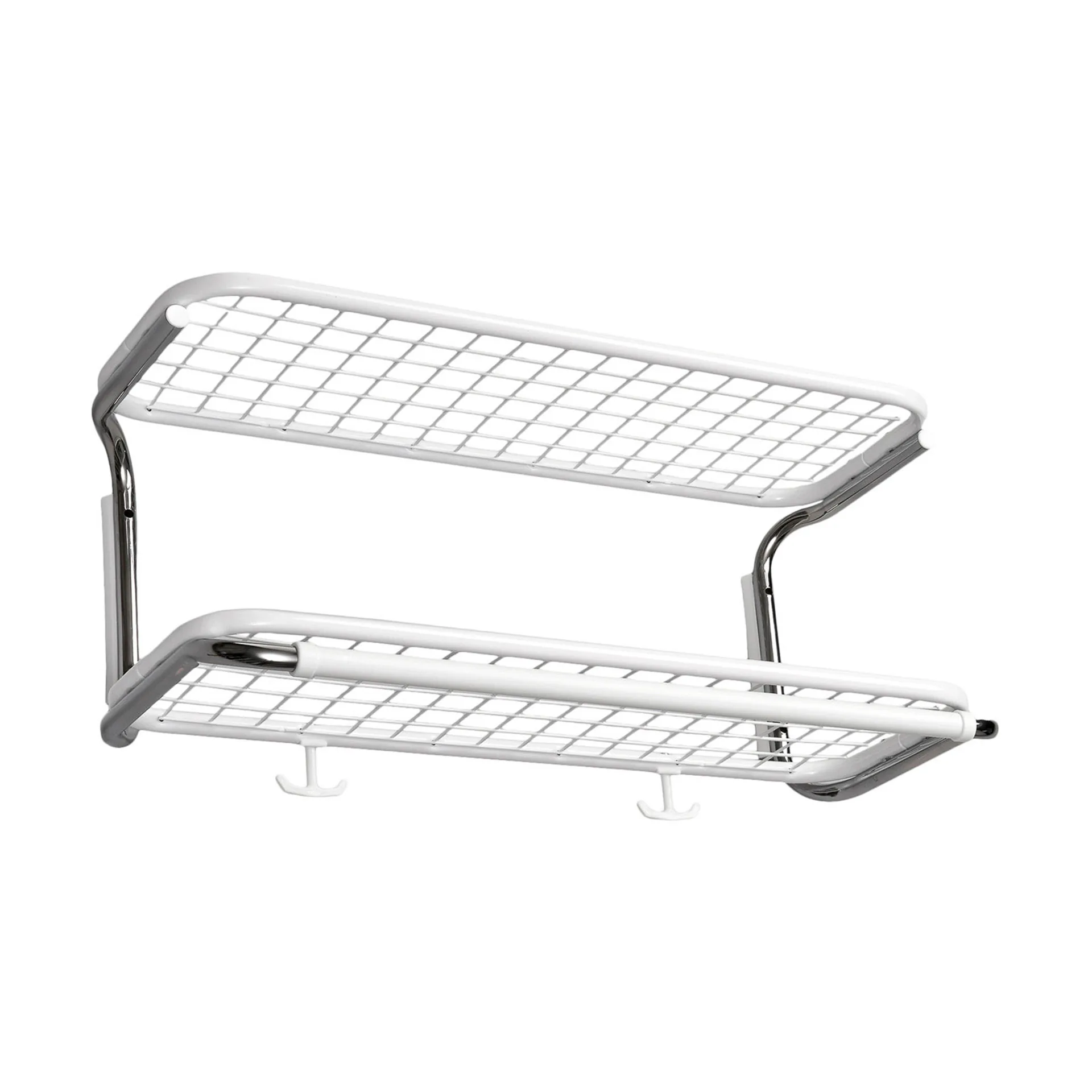 Classic 650 półka na kapelusze, biały/chrom, 2 poziomy, 50 cm Essem Design