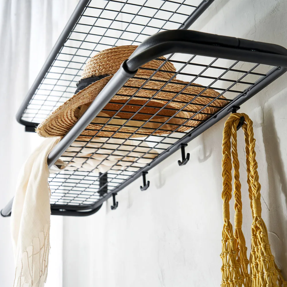 Classic 650 półka na kapelusze, biały/chrom, 2 poziomy, 80 cm Essem Design