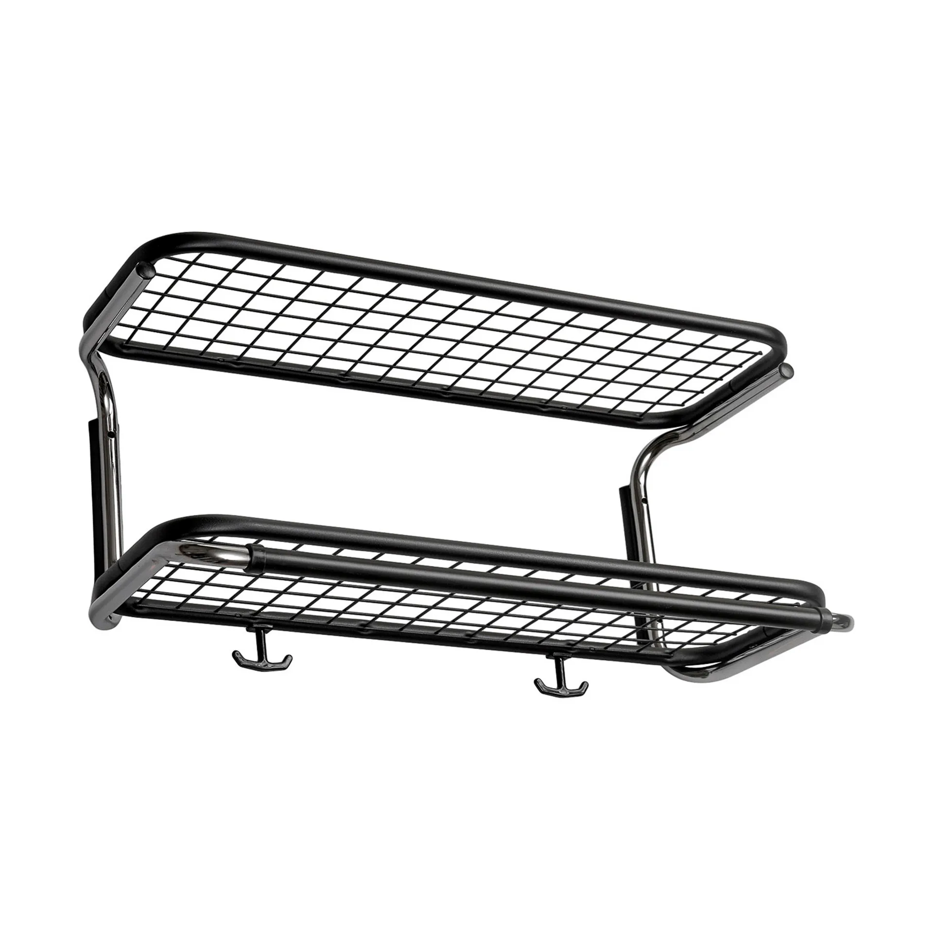 Classic 650 półka na kapelusze, czarny/chrom, 2 poziomy, 60 cm Essem Design