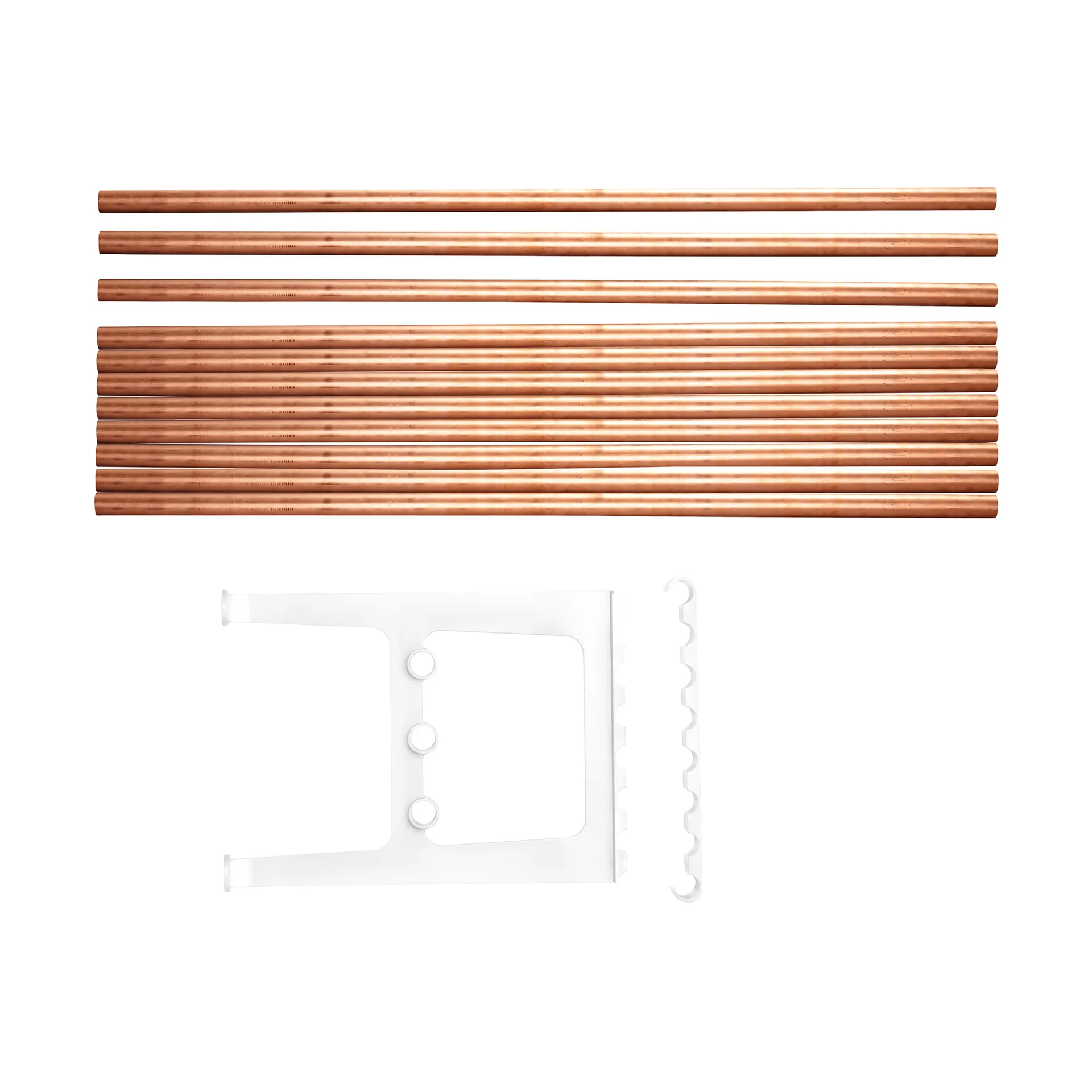 Dodatkowa ławka Nostalgi 100 cm, Miedź-biały Essem Design