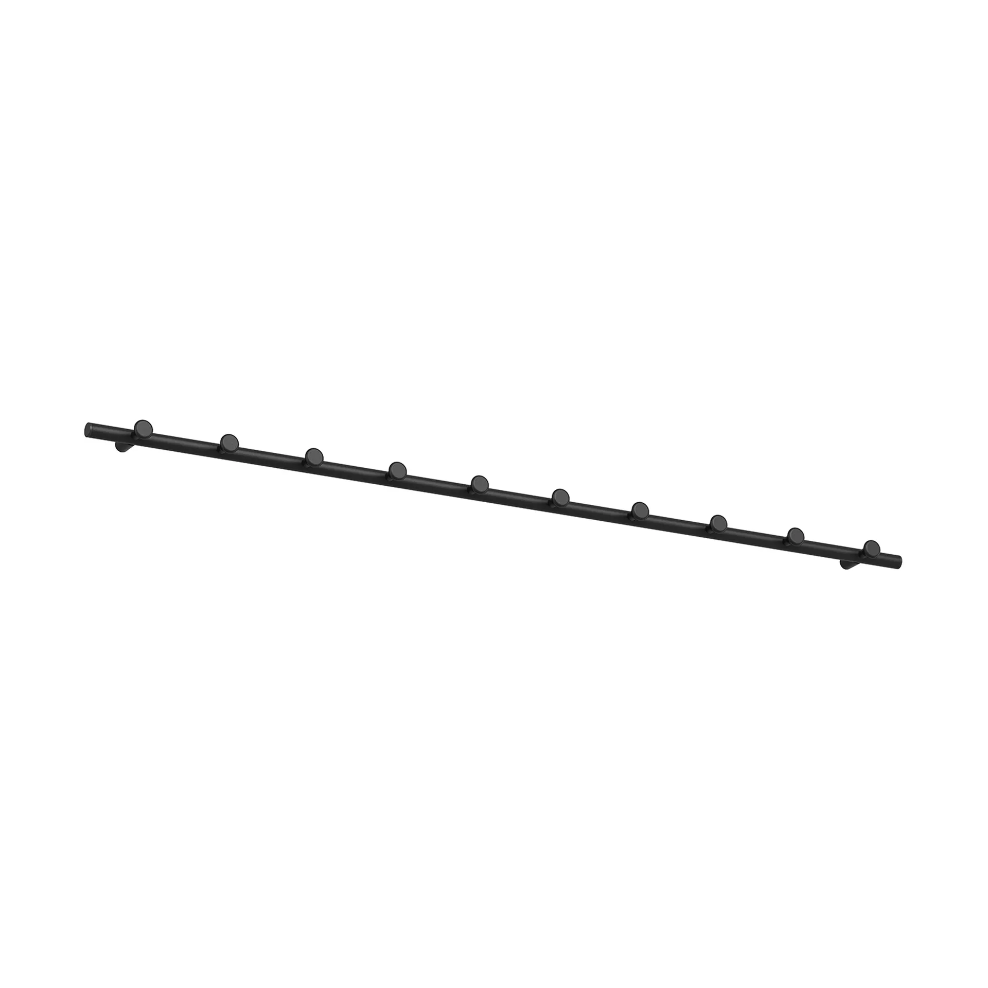 Listwa z gałkami Classic 100 cm, Czarny Essem Design