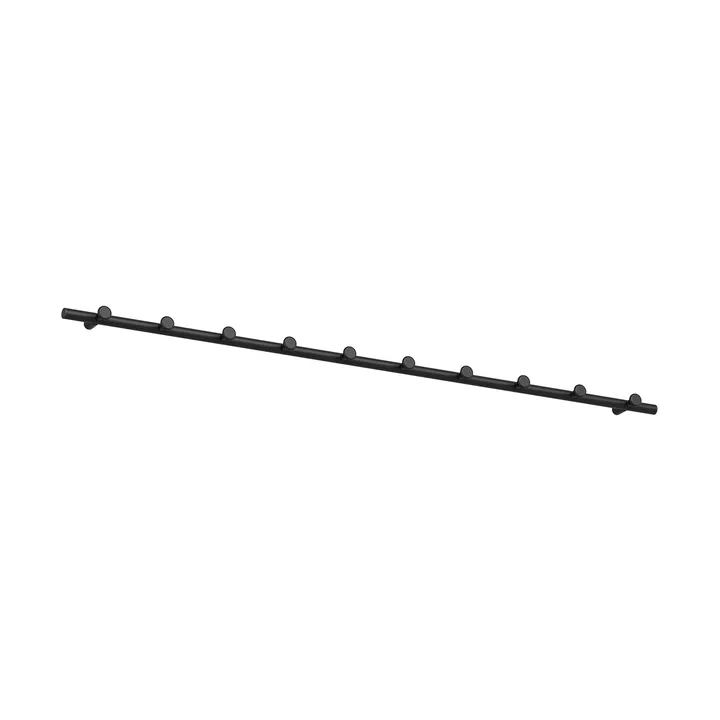 Listwa z gałkami Classic 100 cm - Czarny - Essem Design