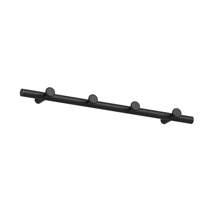 Listwa z gałkami Classic 40 cm - Czarny - Essem Design