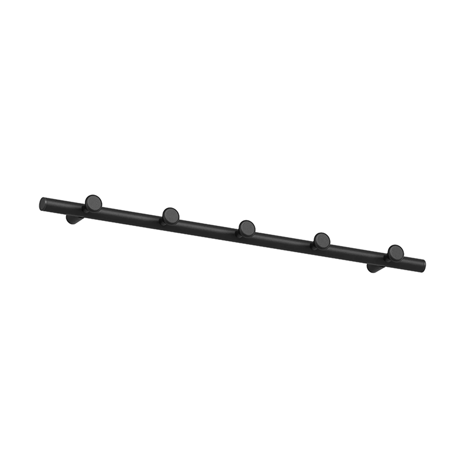 Listwa z gałkami Classic 50 cm, Czarny Essem Design