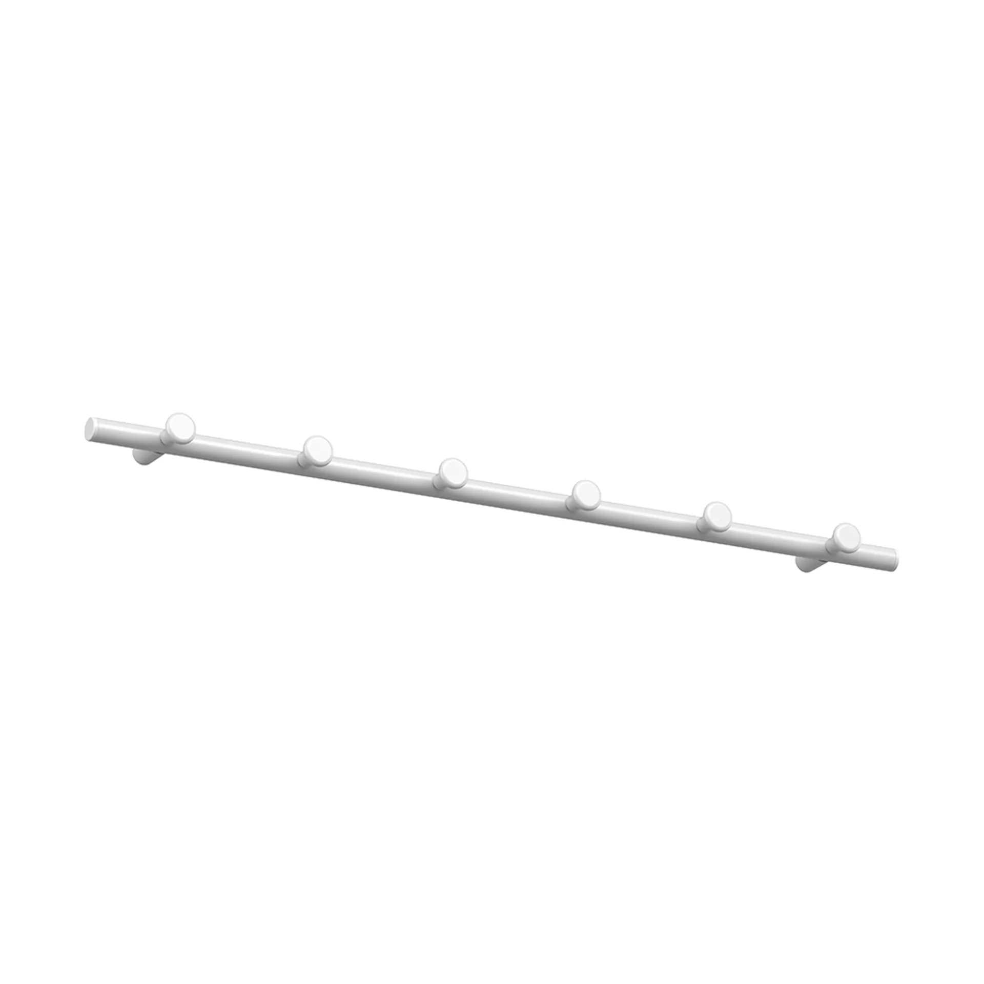 Listwa z gałkami Classic 60 cm, Biały Essem Design