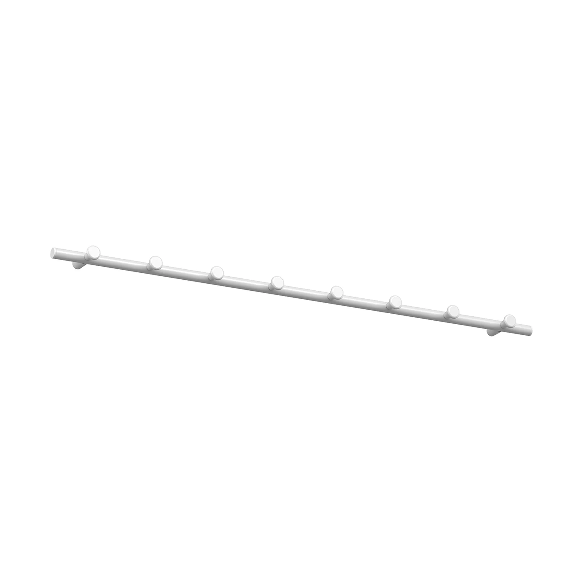 Listwa z gałkami Classic 80 cm, Biały Essem Design