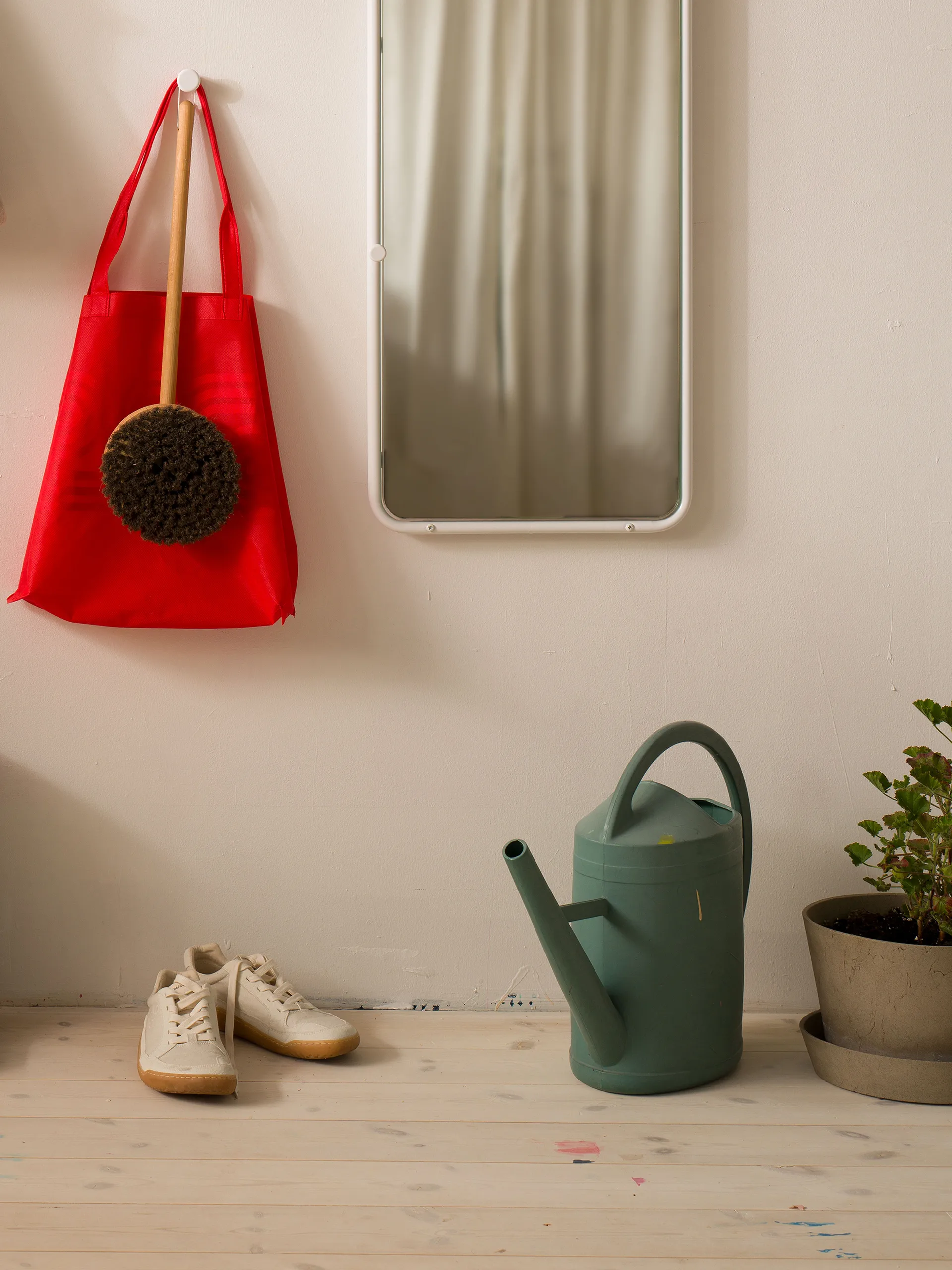 Lustro ścienne Classic 120x40 cm, Biały Essem Design