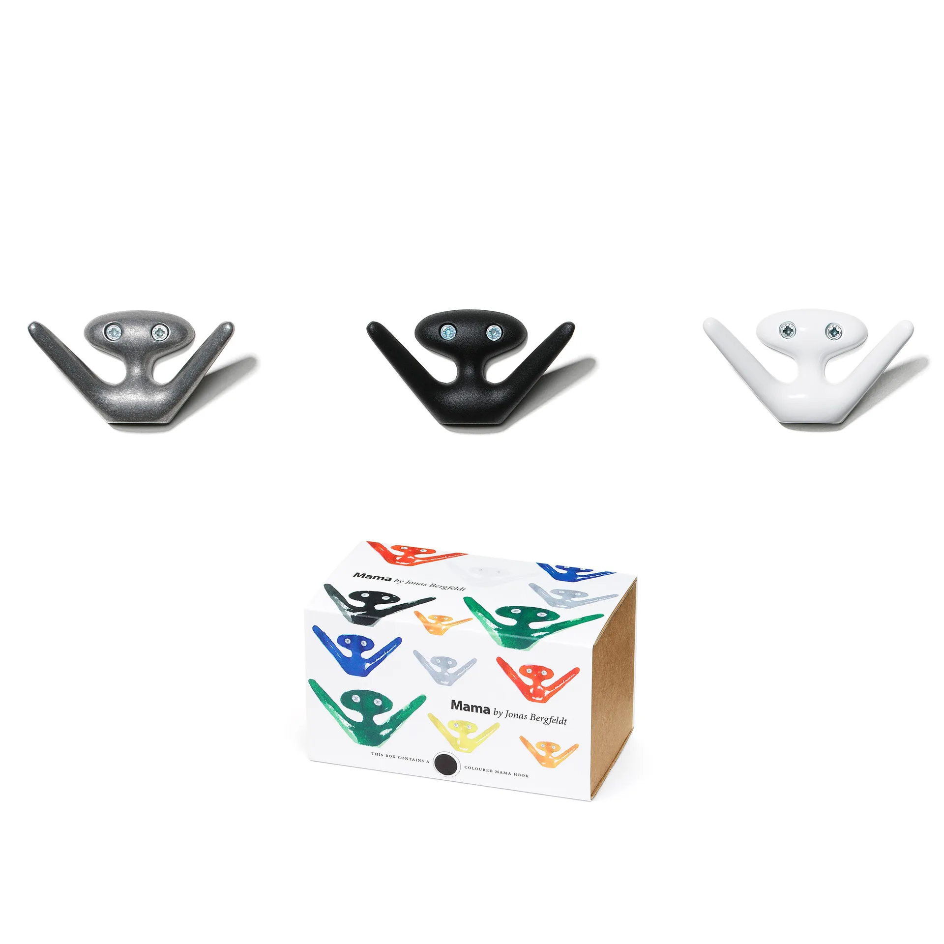 Mama hak, czarne teksturowane Essem Design