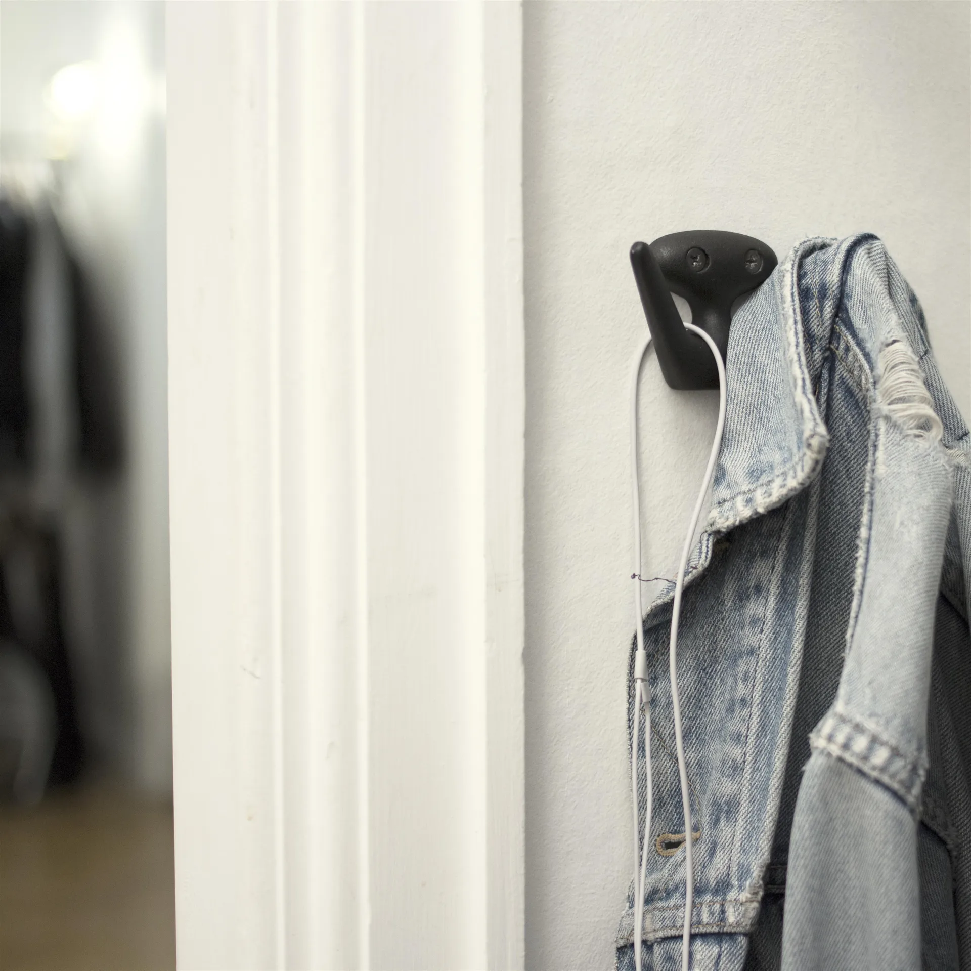 Mama hak, czarne teksturowane Essem Design