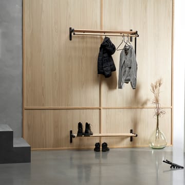 Nostalgi 291 półka na kapelusze - brzozowy, czarny stativ - Essem Design