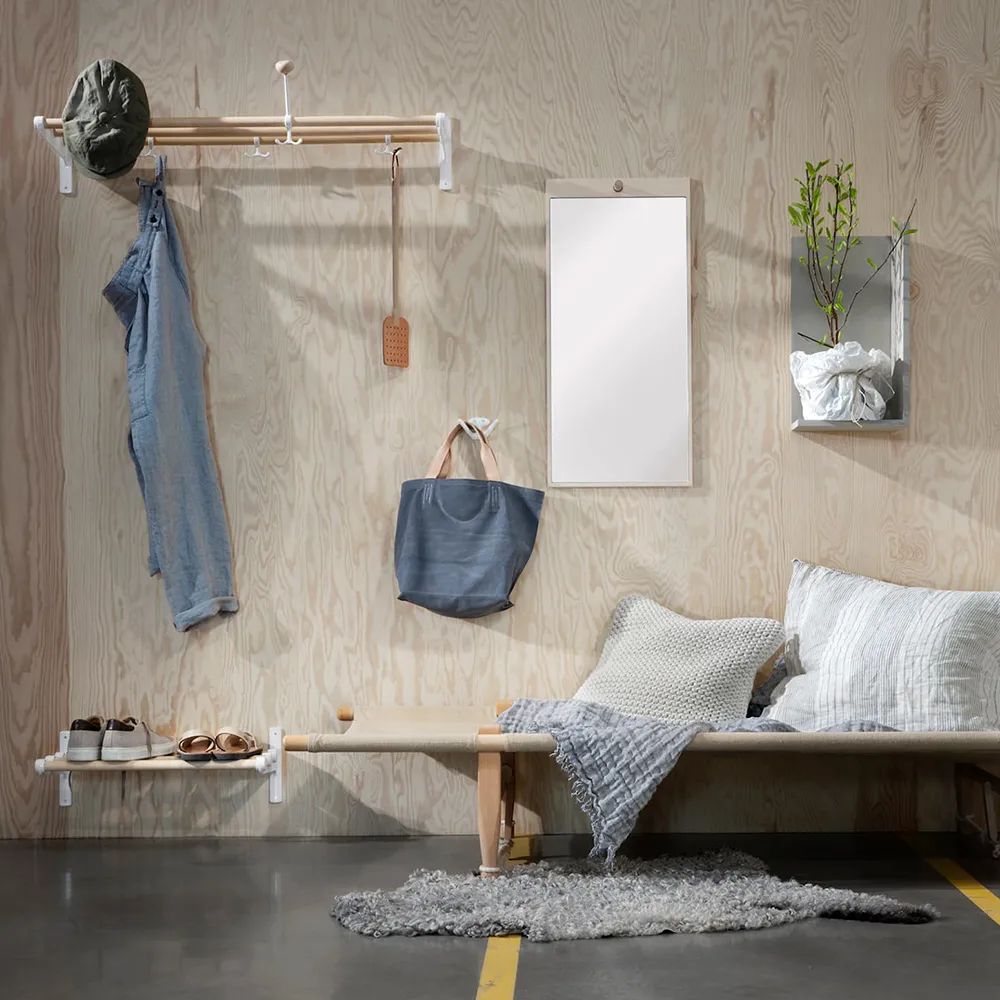 Oskar hak, czarny, brzozowy Essem Design