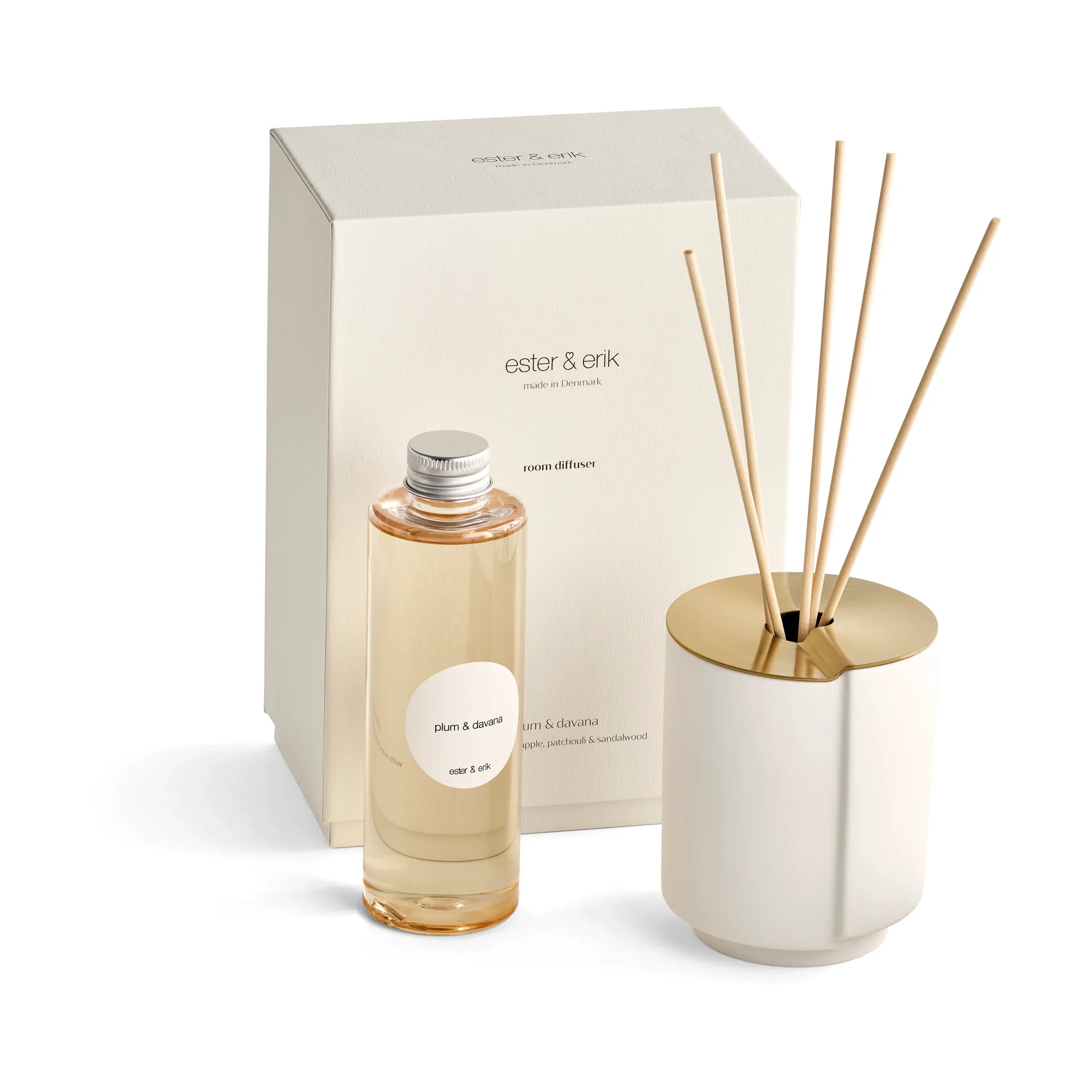 ester & erik patyczki zapachowe, Plum & davana ester & erik