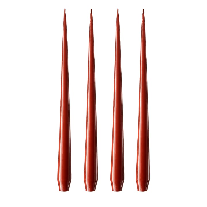 ester & erik świeca 32 cm 4-pack aged rust - Lakierowana - Ester & erik