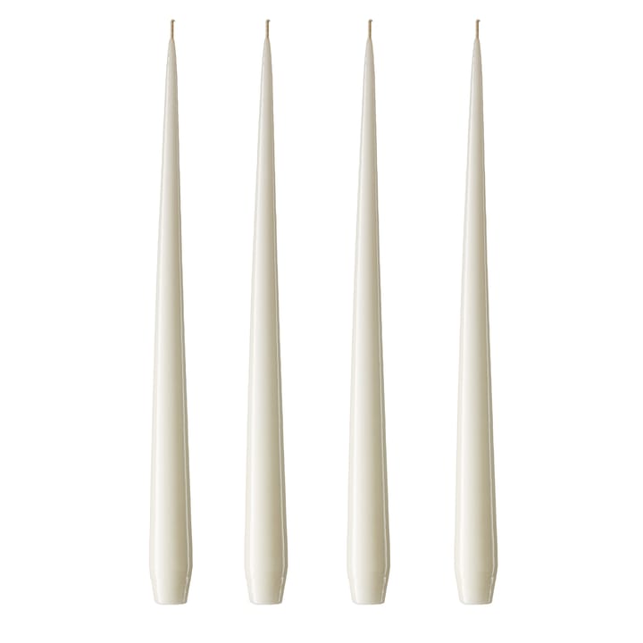 ester & erik świeca 32 cm 4-pack ivory - Lakierowana - Ester & erik