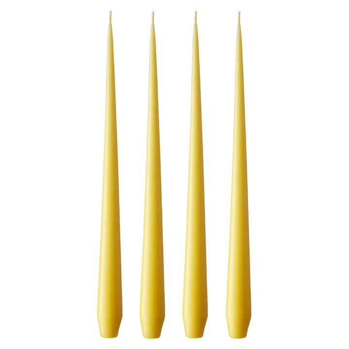 ester & erik świeca 32 cm 4-pak matowy - Lemon drop 15 - Ester & erik