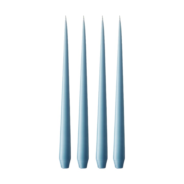 ester & erik świeca 32 cm 4-pak matowy - Moon blue 37 - Ester & erik