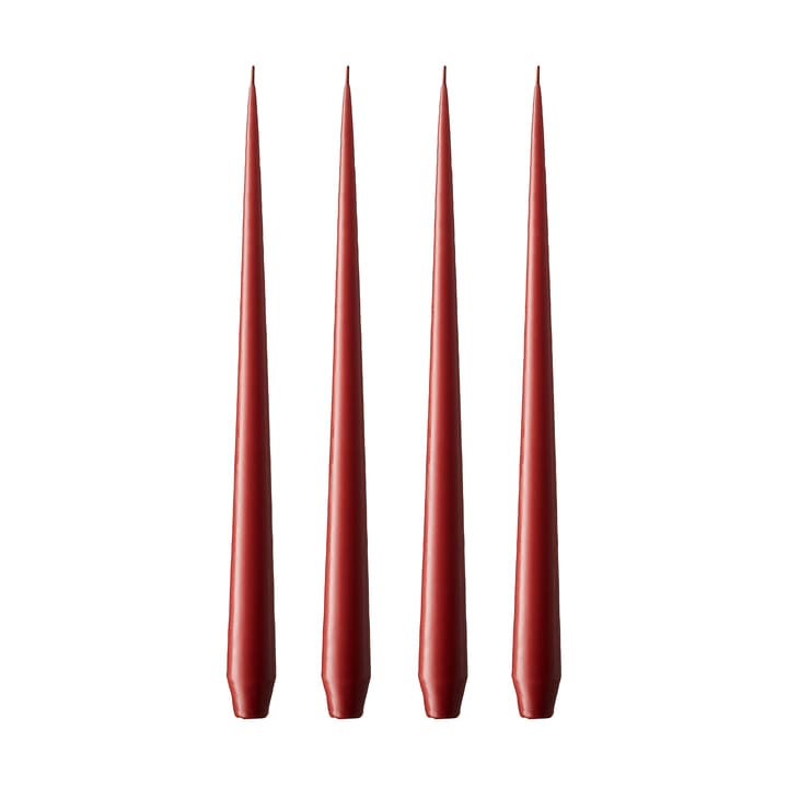 ester & erik świeca 4-pack matowy - aged rust, 32 cm - Ester & erik