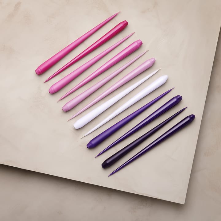 ester & erik świeca 4-pack matowy, Airy violet 12, 32 cm ester & erik