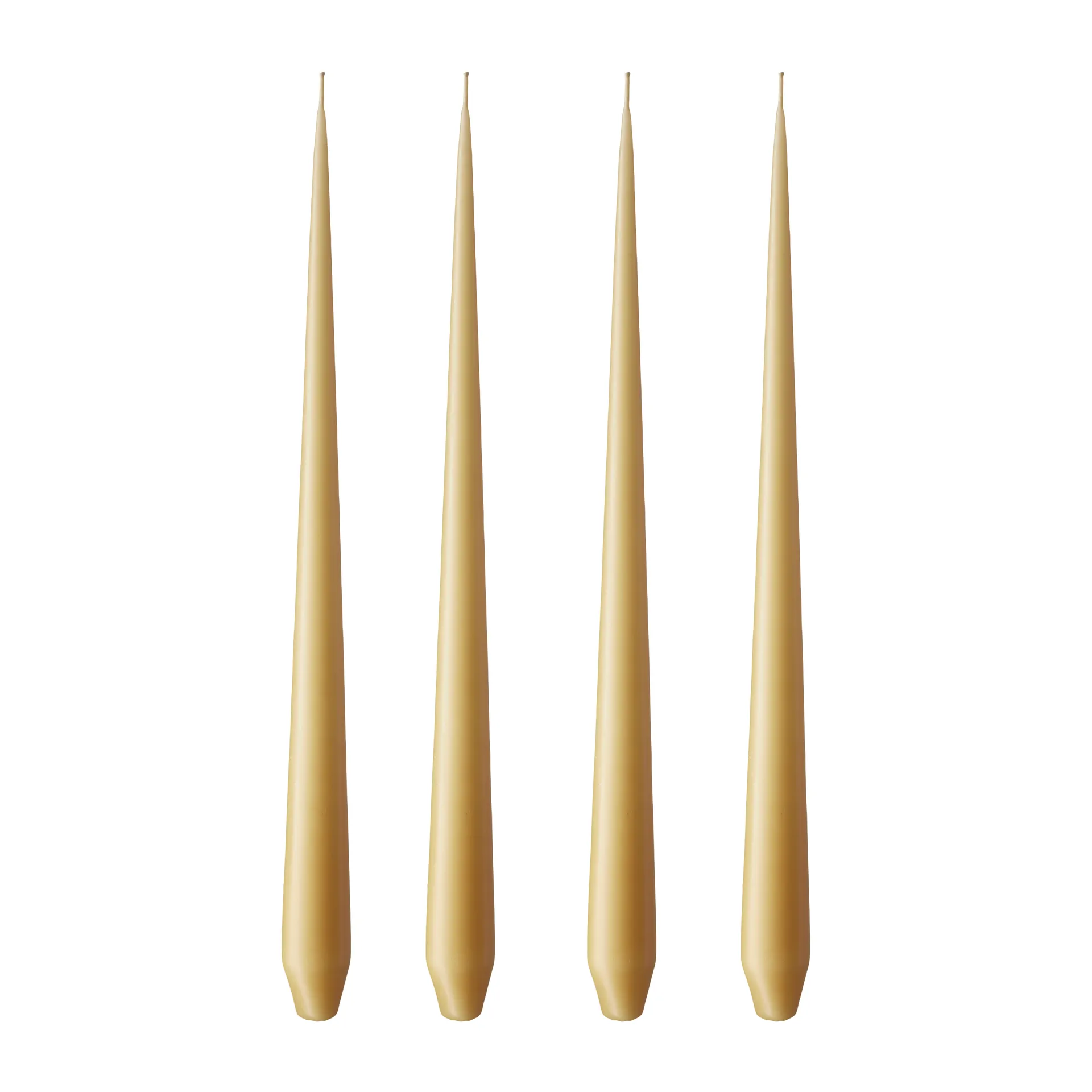 ester & erik świeca 4-pack matowy, beige 14/2, 42 cm ester & erik