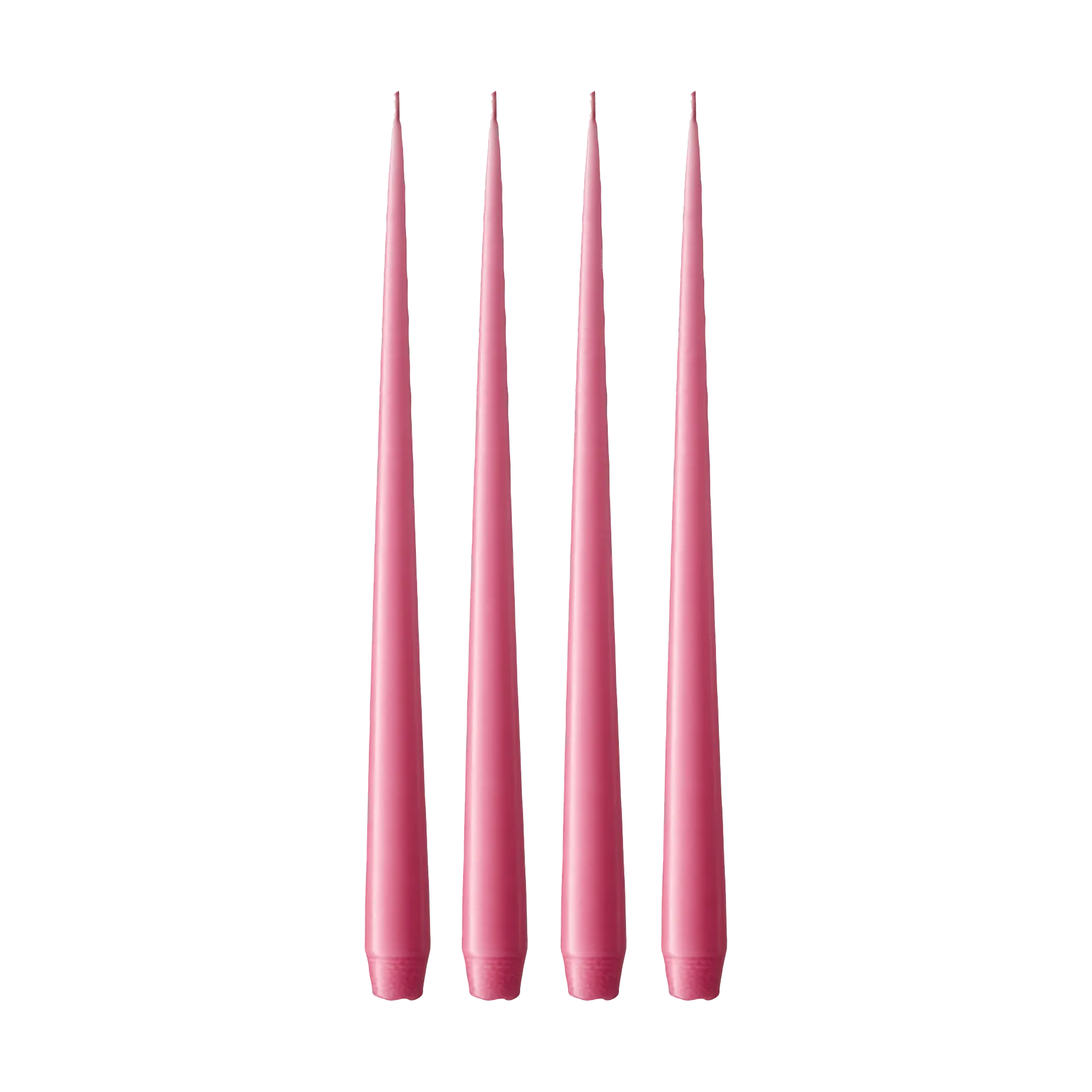 ester & erik świeca 4-pack matowy, Clear pink 41, 42 cm ester & erik