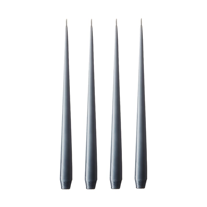 ester & erik świeca 4-pack matowy - dark slate, 32 cm - Ester & erik